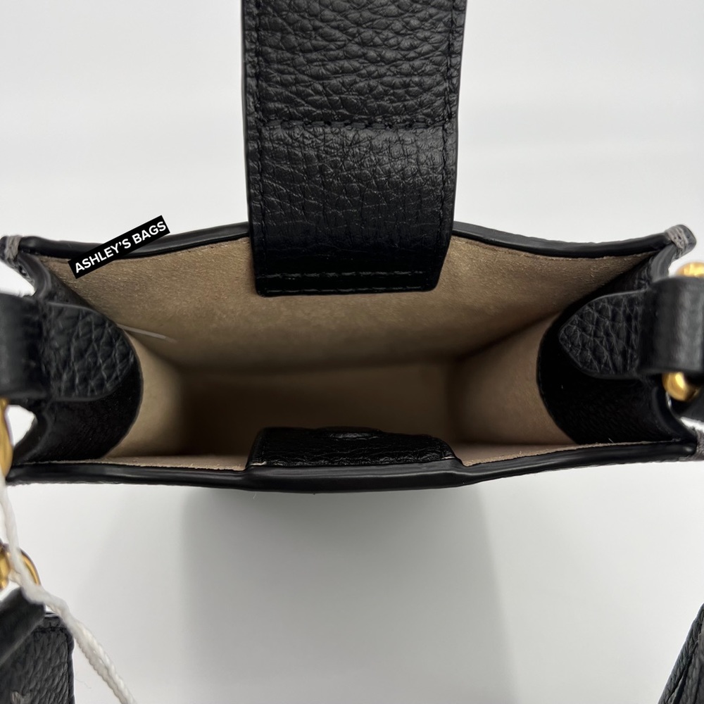 Tory Burch Thea Cellphone Crossbody In Black - Picture 8 of 10